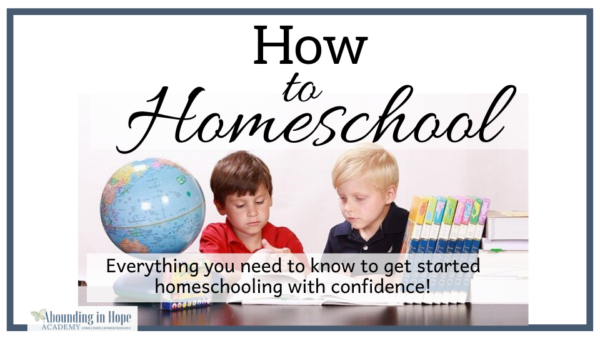 How to Homeschool